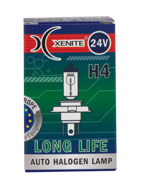 Лампа галогенная H4 24V 75/70W "XENITE" Long Life