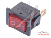 ВЫКЛЮЧАТЕЛЬ КЛАВИШНЫЙ 12V 15A (3С) ON-OFF КРАСНЫЙ С ПОДСВЕТКОЙ MINI "REXANT"