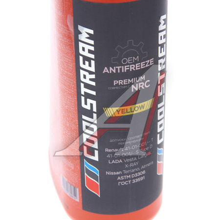 АНТИФРИЗ COOLSTREAM PREMIUM NRC G13-40 С ЖЕЛТЫЙ (1Л)