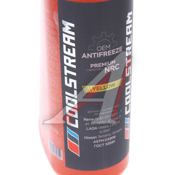 АНТИФРИЗ COOLSTREAM PREMIUM NRC G13-40 С ЖЕЛТЫЙ (1Л)