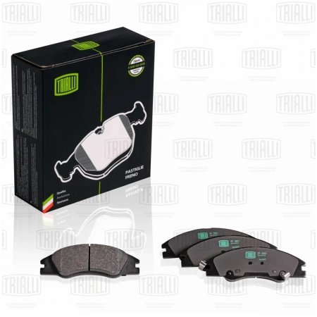 КОЛОДКИ ТОРМОЗНЫЕ ПЕРЕДНИЕ KIA SPECTRA (00-) (PF 0801) TRIALLI