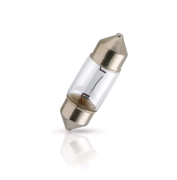 ЛАМПА 12V 10W SV8.5-8 "PHILIPS" LONG LIFE ECO VISION ПАЛЬЧИКОВАЯ 30ММ