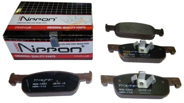 КОЛОДКИ ТОРМОЗНЫЕ ПЕРЕДНИЕ LADA X-RAY/LOGAN II (16 КЛ.) 155ММ "ALLIED NIPPON" ADB0985