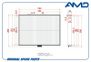 Фильтр салонный 97133-2D200/AMD.FC27 AMD AMDFC27
