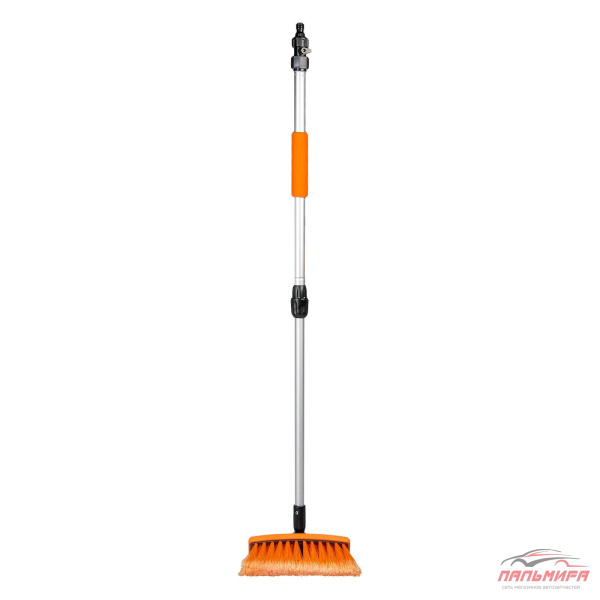 ЩЕТКА ДЛЯ МЫТЬЯ АВТОМОБИЛЯ ПОД ШЛАНГ ТЕЛЕСКОП. (100Х20 СМ) "AIRLINE"