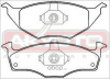 Колодки тормозные дисковые, комплект AUDI SKODA VOLKSWAGE