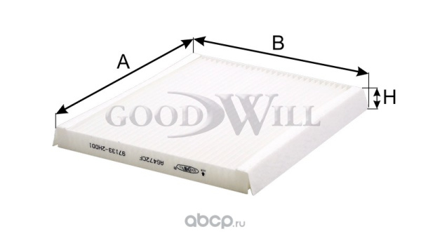 ФИЛЬТР САЛОНА GOODWILL	AG472CF