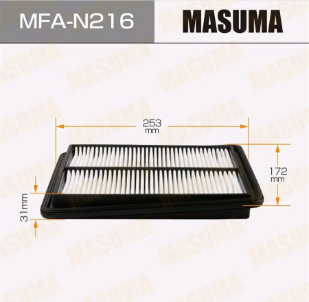 ФИЛЬТР ВОЗДУШНЫЙ MASUMA MFA-N216
