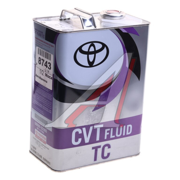 Масло трансмиссионное Toyota CVT FLUID TC (4 л)
