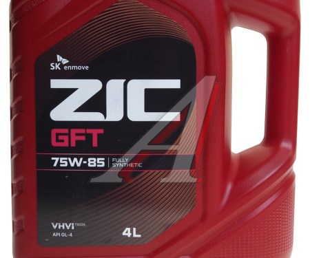 ЯЯЯ 924675 МАСЛО ТРАНСМИССИОННОЕ "ZIC G-F TOP" 75W/85  (4Л.СИН.)