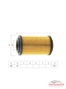 Фильтр масляный LYNX(MERCEDES BENZ C 200D-30D(W202/203/204) 98/E200D-270D(W210/211) 99-09/G(W463)/ML