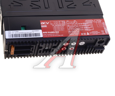 АВТОМАГНИТОЛА ACV AVS-946BW 1 DIN РЕСИВЕР 24V БЕЛАЯ BT/USB/SD/FM/AUX/MP3