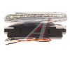 ДНЕВНЫЕ ХОДОВЫЕ ОГНИ AVS 8 LED С ПОВТОРИТ 2,4 Вт (155 х 36 х 18 мм)