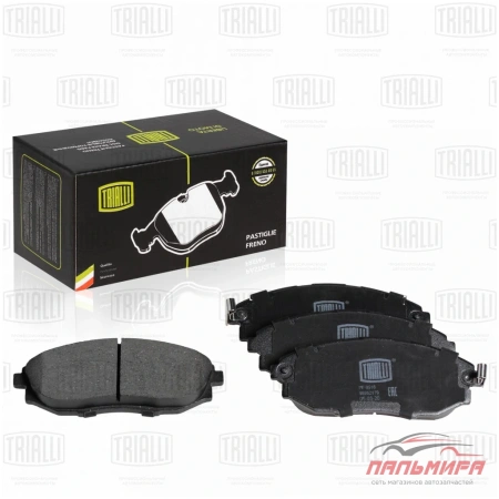 КОЛОДКИ ТОРМОЗНЫЕ ПЕРЕДНИЕ CHEVROLET EPICA (06-) (PF 0518) TRIALLI