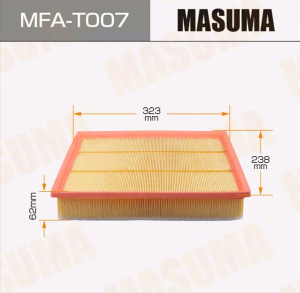 ФИЛЬТР ВОЗДУШНЫЙ TOYOTA LAND CRUISER "MASUMA"