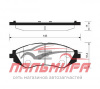 КОЛОДКИ ТОРМОЗНЫЕ CHEVROLET LACETTI ПЕРЕДНИЕ