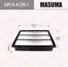 ФИЛЬТР ВОЗДУШНЫЙ MASUMA MFAK351