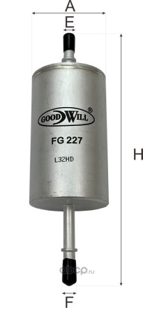 ФИЛЬТР ТОПЛИВНЫЙ GOODWILL FG227	