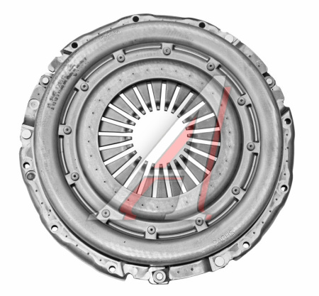 КОРЗИНА СЦЕПЛЕНИЯ МАЗ-4370 (ЗУБРЕНОК) "MEGAPOWER" (АНАЛОГ SACHS)