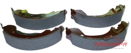 КОЛОДКИ ТОРМОЗНЫЕ БАРАБАННЫЕ ЗАД. ABS1705 ALLIED NIPPON