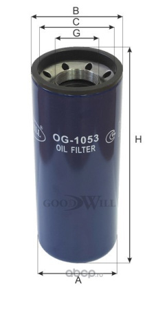 Фильтр масляный GOODWILL OG1053