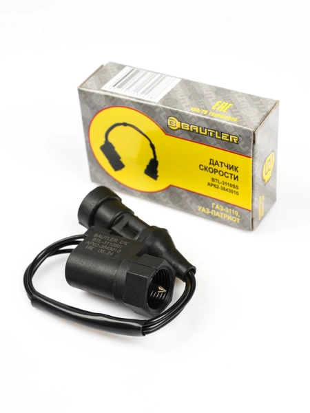 ДАТЧИК СКОРОСТИ для а/м ГАЗ-3110 6 ИМП.(КРУГЛАЯ ВИЛКА) "BAUTLER"