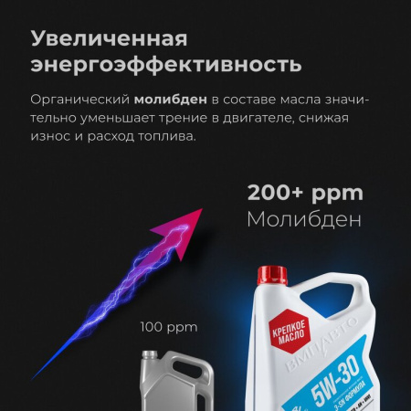 МАСЛО МОТОРНОЕ VMPAUTO Motive 5W30 SN/CF, A5/B5 (1 л синт.)