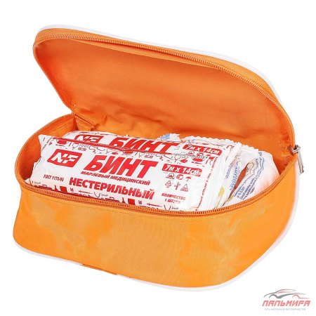 АПТЕЧКА АВТОМОБИЛЬНАЯ "AIRLINE" (НОВЫЙ СОСТАВ) ТЕКСТИЛЬНЫЙ К