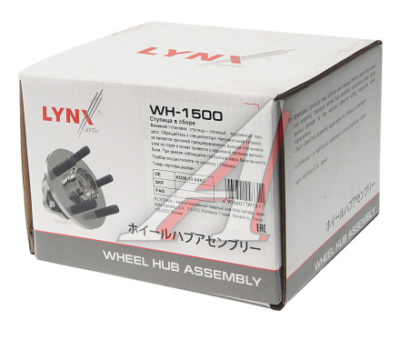 СТУПИЦА КОЛЕСА ПЕРЕДНЯЯ ПРАВ/ЛЕВ. LYNXAUTO WH-1500