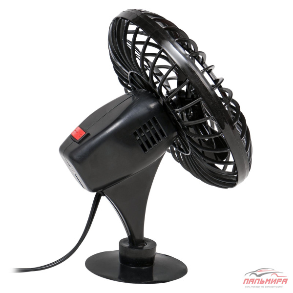 ВЕНТИЛЯТОР АВТОМОБИЛЬНЫЙ 24V 12.5 СМ. НА ПРИСОСКЕ "AIRLINE"