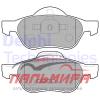 Колодки тормозные дисковые, комплект RENAULT Laguna