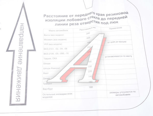 РЕМКОМПЛ. ЛЮКА КРЫШИ для а/м ГАЗ-3302, 2705, 3221