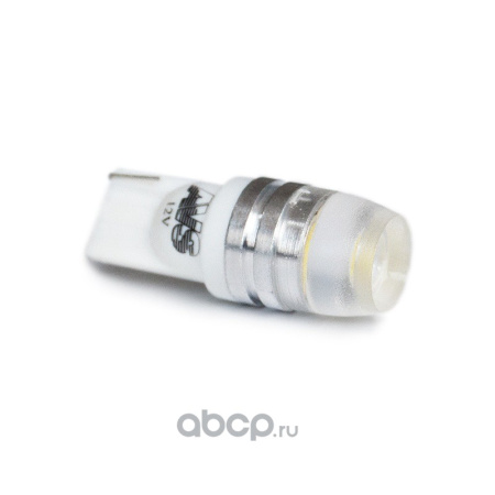 ЛАМПА СВЕТОДИОДНАЯ 12V 5W БЕЗ ЦОКОЛЯ 1 SMD УСЕЧЕННАЯ ЛИНЗА БЕЛАЯ "AVS"