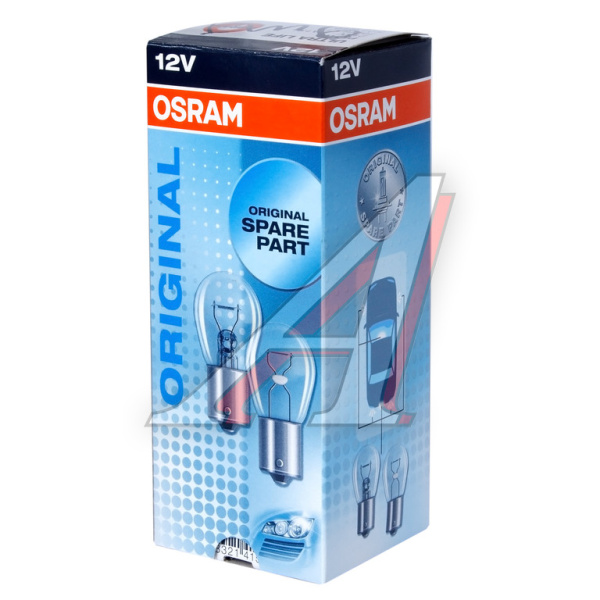 ЛАМПА 12V 21W BA15s "OSRAM" УВЕЛИЧ.СРОК СЛ.