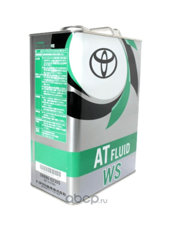 МАСЛО ТРАНСМИССИОННОЕ TOYOTA "ATF WS" (4Л.) 0888602305