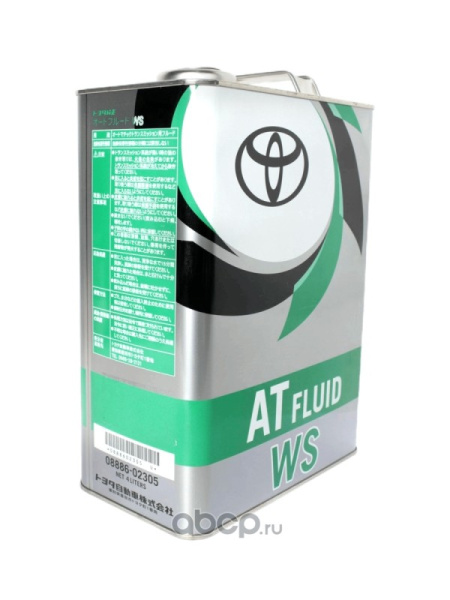 МАСЛО ТРАНСМИССИОННОЕ TOYOTA "ATF WS" (4Л.) 0888602305