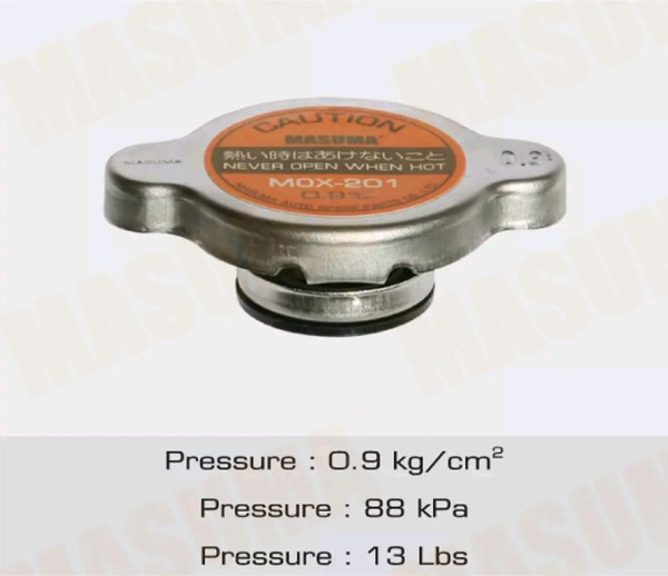 КРЫШКА РАДИАТОРА 0.9 KGCM