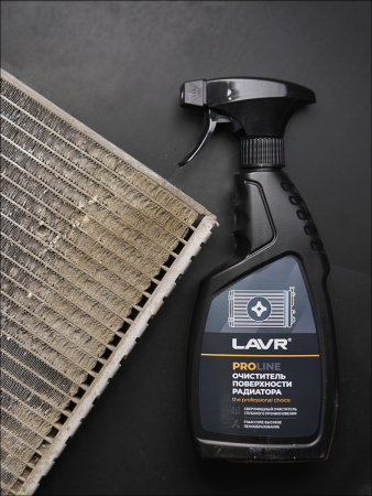 ОЧИСТИТЕЛЬ ПОВЕРХНОСТИ РАДИАТОРА "LAVR" (500 МЛ.)
