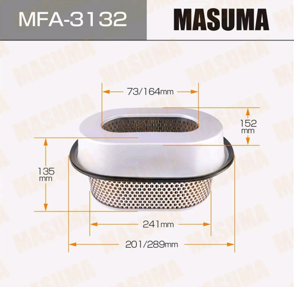 ФИЛЬТР ВОЗДУШНЫЙ MASUMA MFA-3132