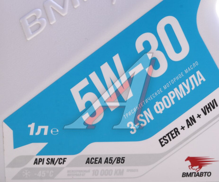 МАСЛО МОТОРНОЕ VMPAUTO Motive 5W30 SN/CF, A5/B5 (1 л синт.)