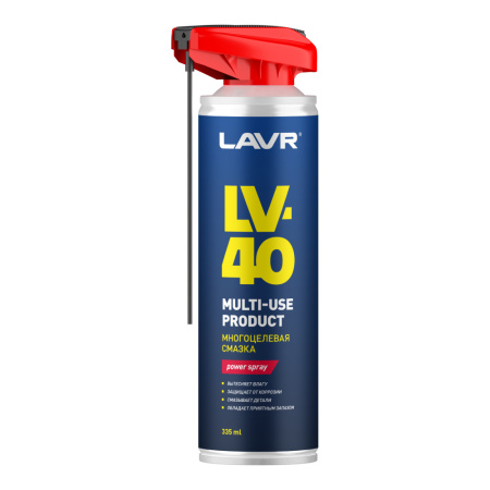 СМАЗКА МНОГОЦЕЛЕВАЯ LV-40 "LAVR" (335 МЛ)