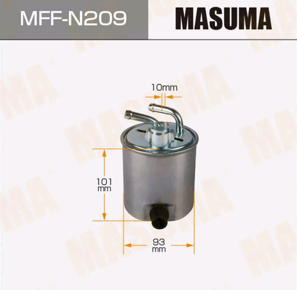 ФИЛЬТР ТОПЛИВНЫЙ MASUMA MFFN209