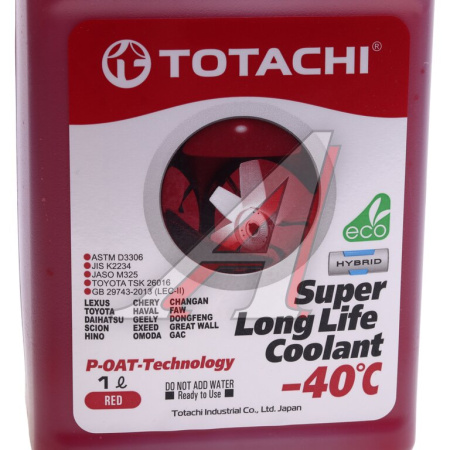 Антифриз TOTACHI Super Long Life Coolant -40 С красный 1 кг