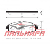 КОЛОДКИ ТОРМОЗНЫЕ ПЕРЕДНИЕ DEWOO MATIZ/LANOS/NEXIA R-13