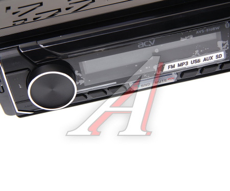 АВТОМАГНИТОЛА ACV 816BW 1 DIN/БЕЛАЯ/BLUETOOTH/USB/AUX/SD/FM/4x50