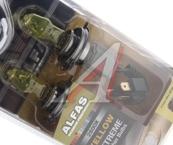 ЛАМПА H4 12V 75/80W AVS ALFAS MAXIMUM EXTREME WEATHER 2800K (Т-10)