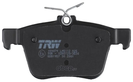 КОЛОДКИ ТОРМОЗНЫЕ TRW GDB1957