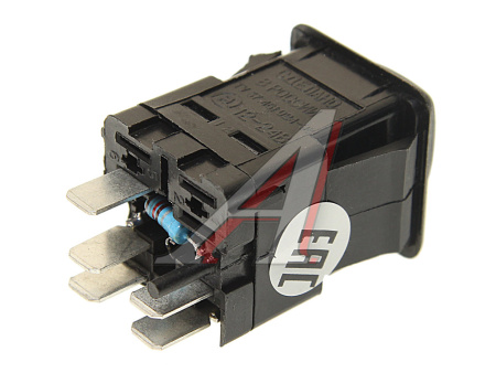 КНОПКА ВЫКЛЮЧЕНИЯ ЗАДНИХ ПРОТИВОТУМАННЫХ ФАР ДЛЯ А/М КАМАЗ "АВТОАРМАТУРА"