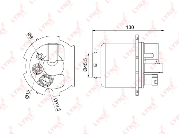 ФИЛЬТР ТОПЛИВНЫЙ LF1077M