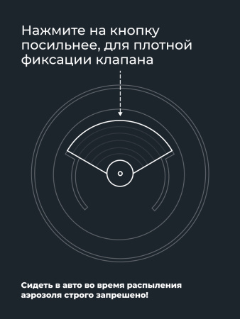 ОЧИСТИТЕЛЬ КОНДИЦИОНЕРА "LAVR" (ДЕЗИНФИЦИРУЮЩИЙ, ШАШКА) 210 МЛ